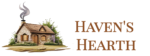 Haven's Hearth Logo Image, Home with Name